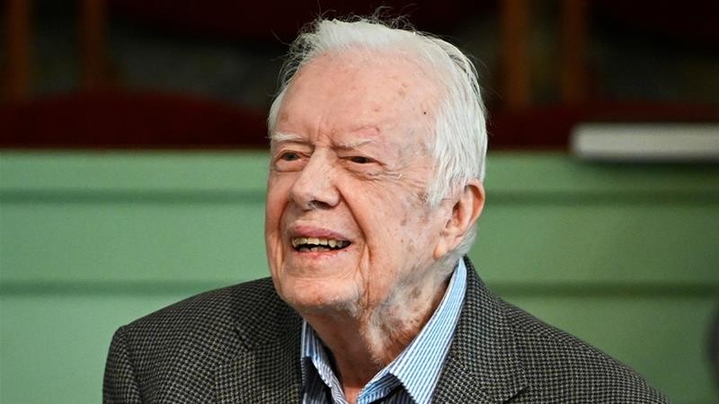 Cựu Tổng thống Jimmy Carter. Ảnh: AP
