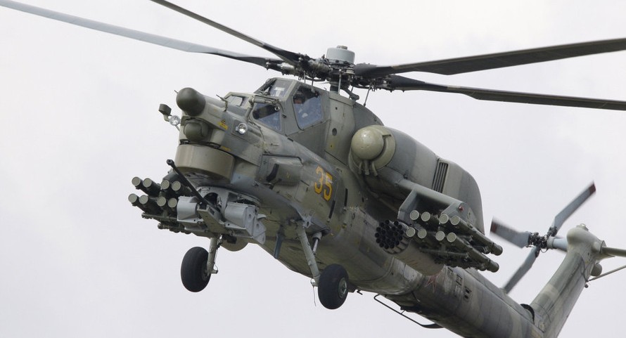 Trực thăng Mi-28. Ảnh: Sputnik