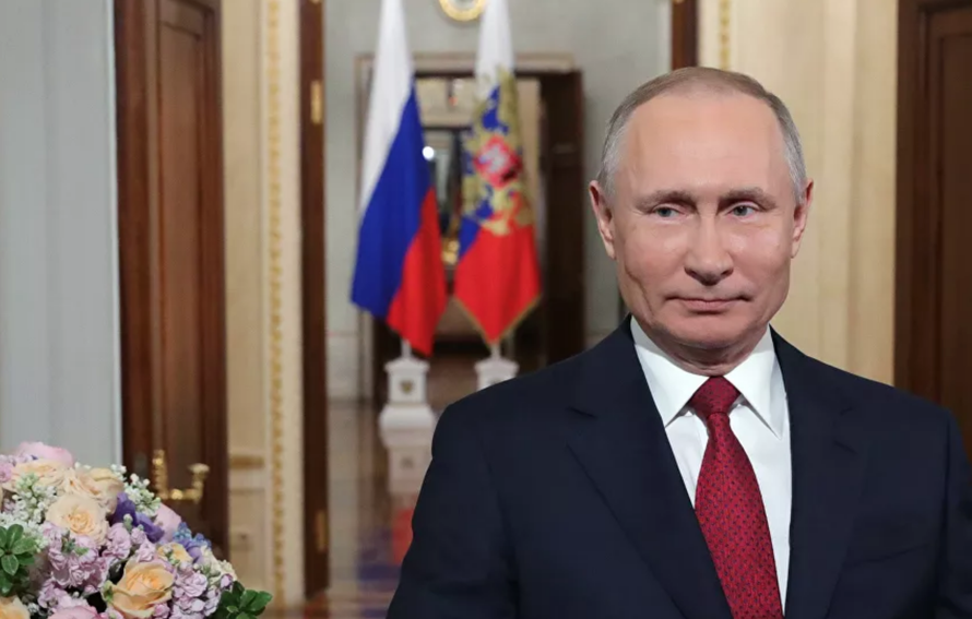 Tổng thống Nga Putin gửi lời chúc mừng ngày 8/3 tới toàn thể phụ nữ Nga. Ảnh: Sputnik