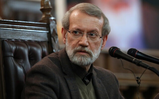 Chủ tịch Quốc hội Iran Ali Larijani. Ảnh: AP