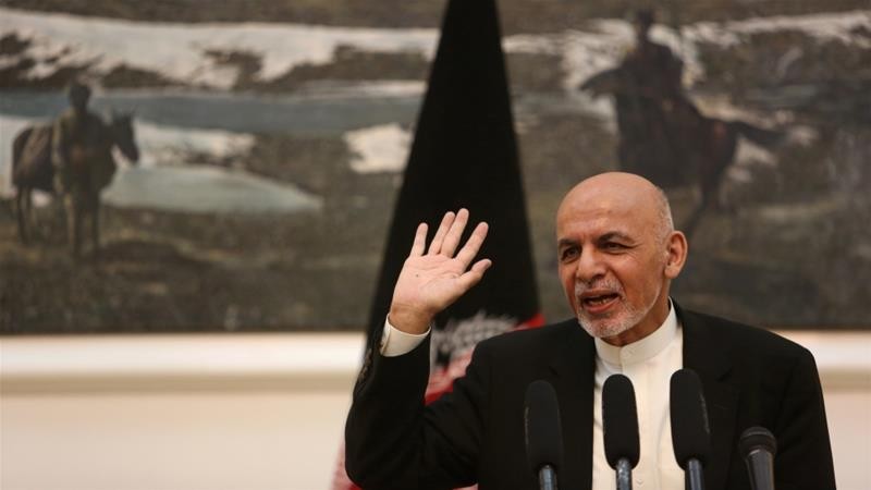 Tổng thống Afghanistan Ashraf Ghani. Ảnh: AP