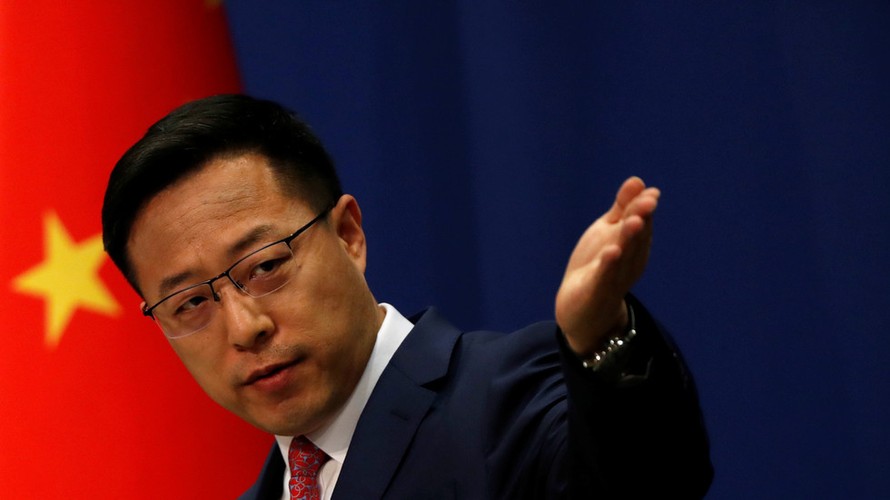 Người phát ngôn Bộ Ngoại giao Trung Quốc Zhao Lijian. Ảnh: Reuters