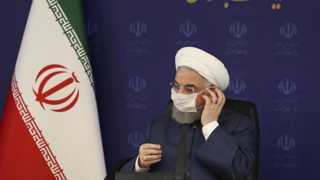 Tổng thống Hassan Rouhani. Ảnh: AP