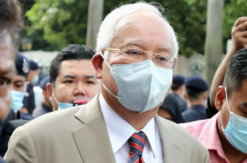 Ông Najib Razak xuất hiện tại toà hôm nay, 28/7. Ảnh: Reuters