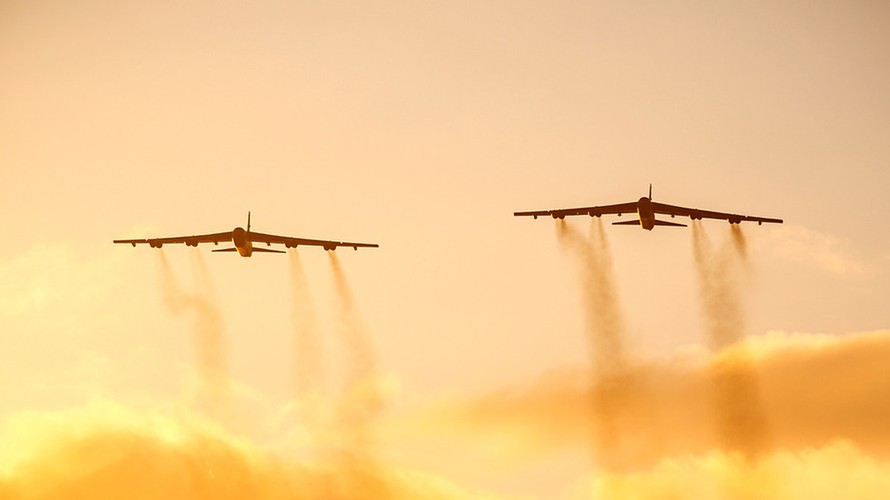 Máy bay B-52 Mỹ. Ảnh: Reuters