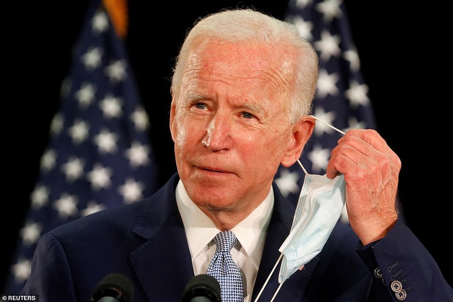 Ứng viên Tổng thống đảng Dân chủ Joe Biden. Ảnh: Reuters