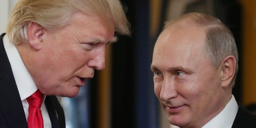 Hai ông Trump - Putin. Ảnh: Getty