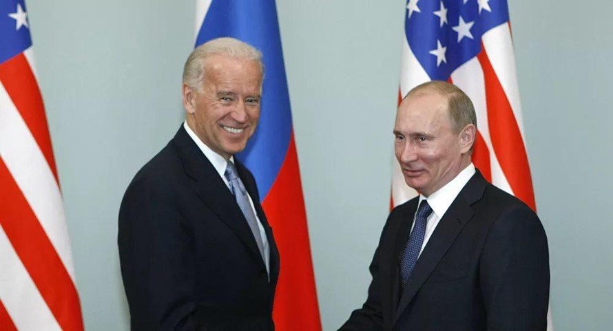 Hai ông Joe Biden và Vladimir Putin. Ảnh: AP