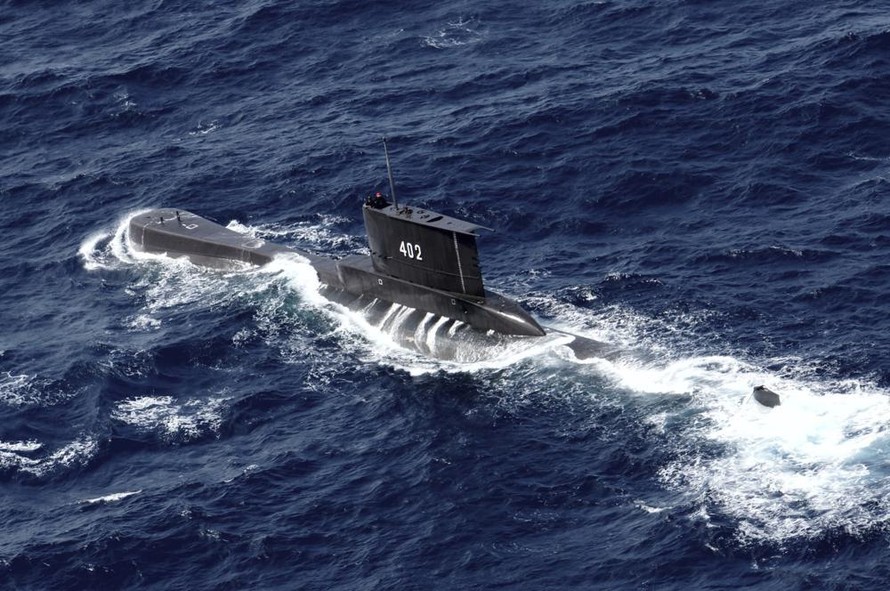 Tàu ngầm KRI Nanggala 402. Ảnh: AP