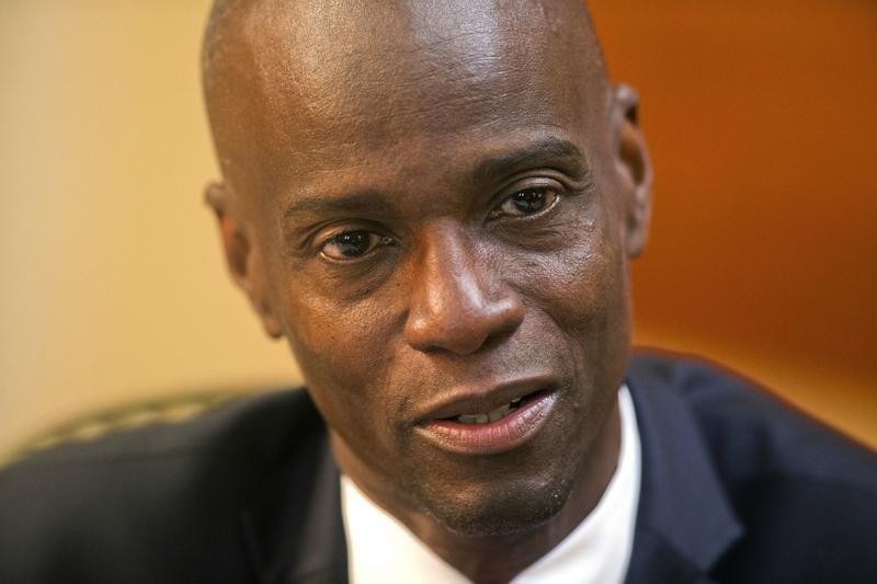 Tổng thống Haiti - Jovenel Moise. Ảnh: AP
