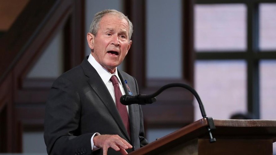 Cựu Tổng thống Mỹ George Bush. Ảnh: Reuters