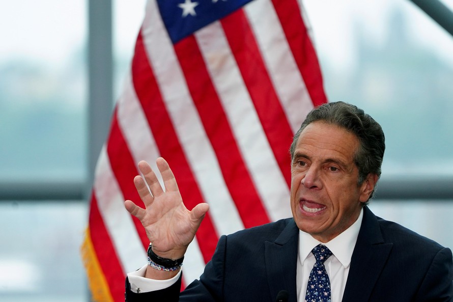 Thống đốc New York - Andrew Cuomo. Ảnh: Reuters