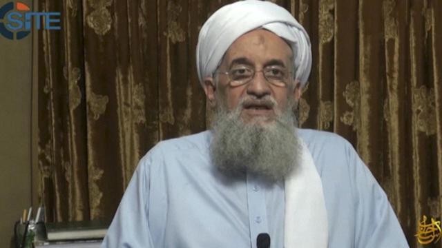 Thủ lĩnh al-Qaeda Ayman al-Zawahri. Ảnh: Yahoo News