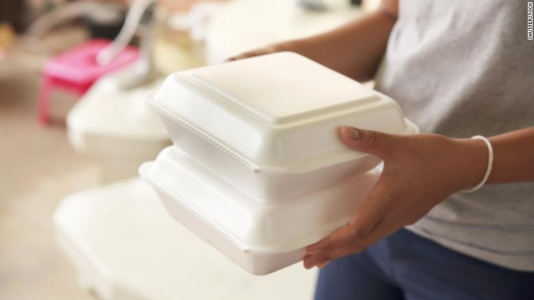 Mỹ cấm dùng hộp xốp đựng thực phẩm