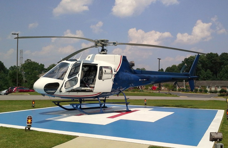 Một chiếc trực thăng Eurocopter AS350 B2. Ảnh minh họa: Oceania-aviation. 