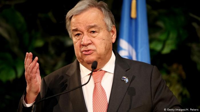Tổng thư ký Liên Hợp Quốc António Guterres. Ảnh: Getty.