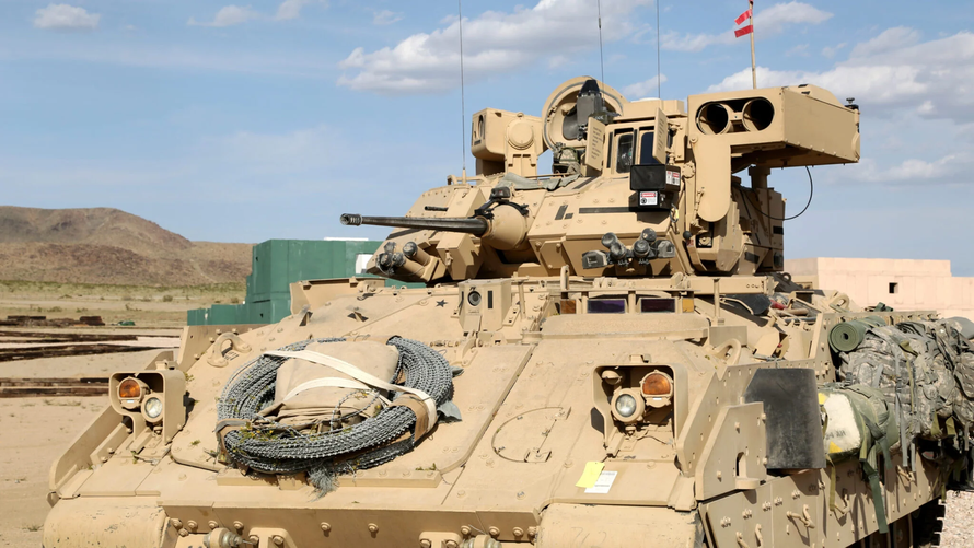 Lục quân Mỹ và hãng BAE Systems đang phát triển mẫu xe chiến đấu hybdrid. Ảnh: U.S. Army.