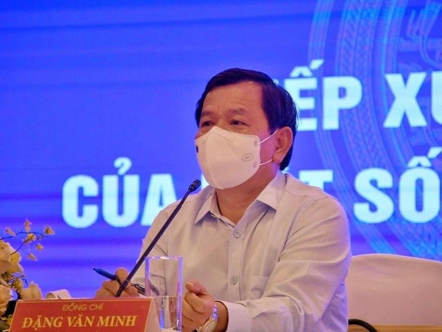 Chủ tịch UBND tỉnh Quảng Ngãi Đặng Văn Minh. Ảnh: Nguyễn Ngọc