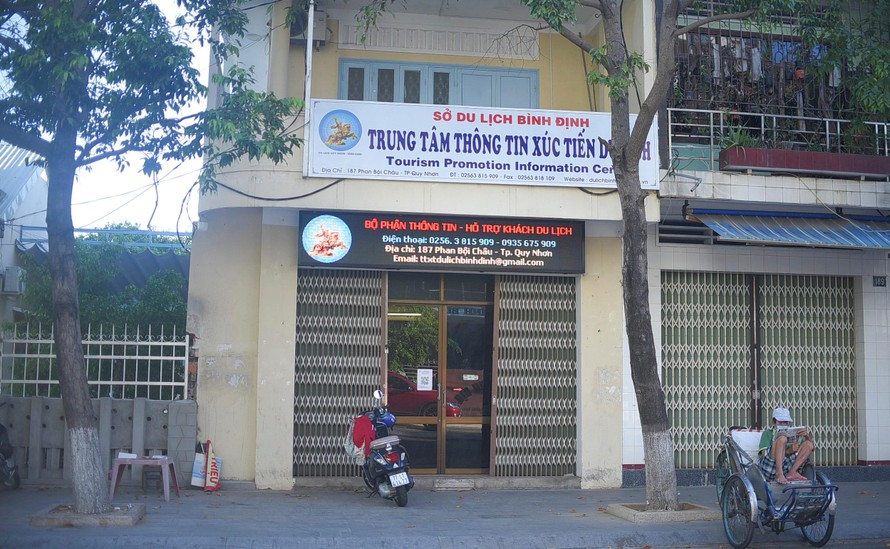 Trung tâm thông tin xúc tiến du lịch tỉnh Bình Định. Ảnh: T.L