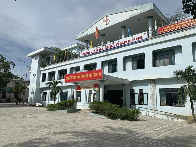 Bệnh viện Đa khoa TP. Quảng Ngãi mở cửa trở lại