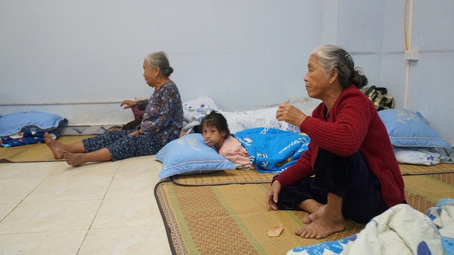Bên trong nơi trú ẩn tránh bão có sức chứa 4.000 người ở Quảng Ngãi