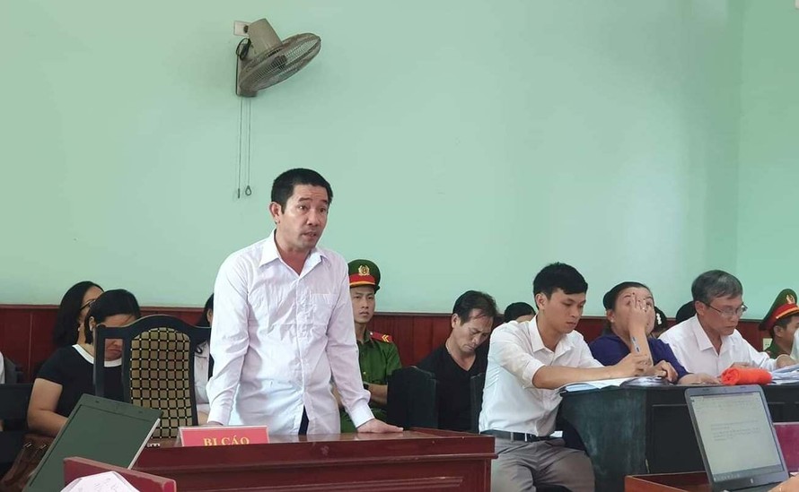  Ông Nguyễn Văn Chánh - nguyên chấp hành viên Cục thi hành án dân sự tỉnh Bình Định bị tuyên phạt 9 năm tù giam.