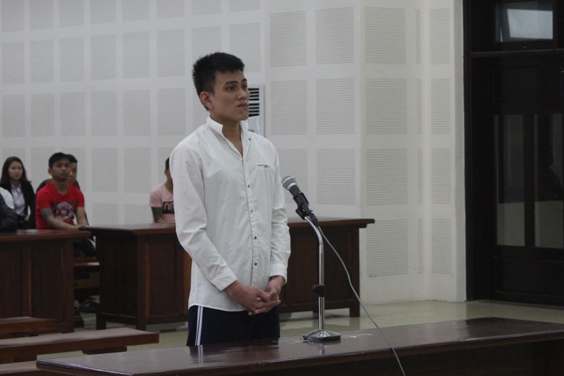 Bị cáo Huỳnh Đức Ngọc tại tòa. Ảnh: Giang Thanh