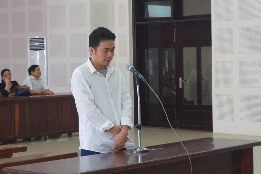 Bị cáo Lê Văn Hào tại tòa