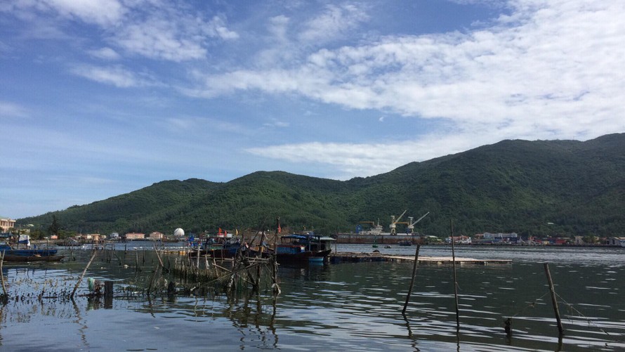 Khu vực vịnh Mân Quang nơi phát hiện ra thi thể nạn nhân