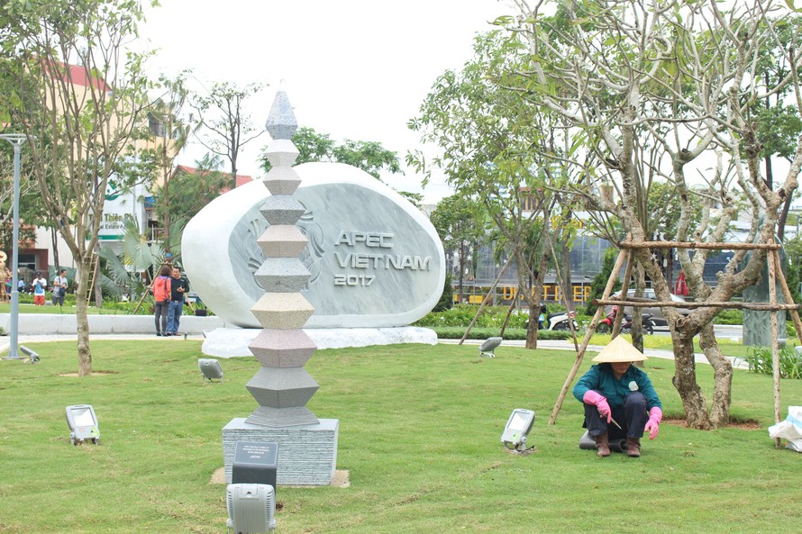 UBND TP Đà Nẵng vừa ban hành quyết định phê duyệt 760 tỷ đồng đầu tư dự án xây dựng công trình Vườn tượng APEC mở rộng. Ảnh: Giang Thanh