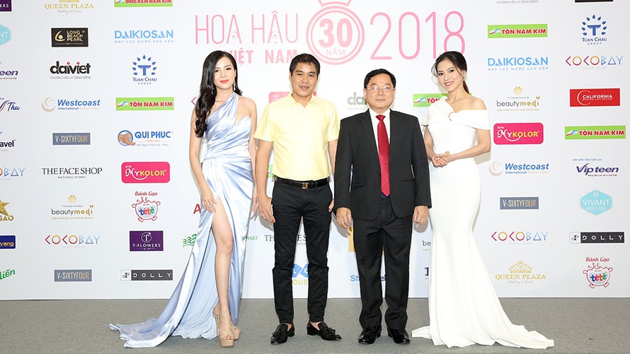 Người nổi tiếng tham dự họp báo chung kết HHVN 2018