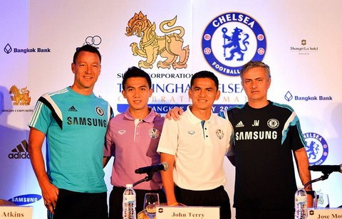 Chelsea chuẩn bị có trận giao hữu với các ngôi sao Thái Lan.