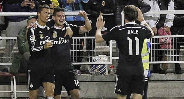 Bộ ba ngôi sao của Real Madrid.