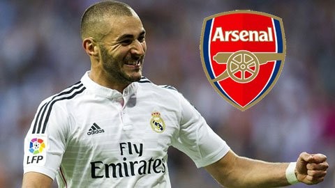 Arsenal cố gắng có Benzema trong tuần này.