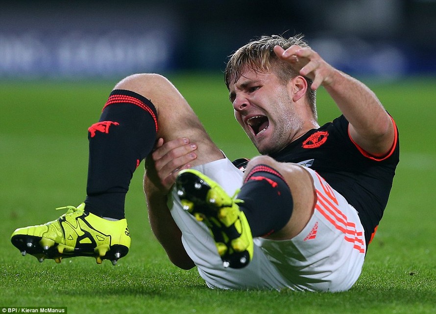 Luke Shaw cần từ 6-9 tháng để hồi phục.