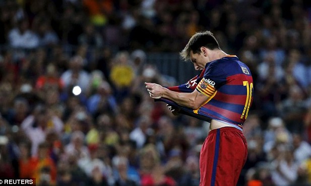 Barca của Messi có nguy cơ bị loại khỏi La Liga.