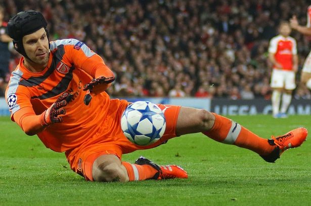 Cech đã có màn trình diễn xuất sắc trước Bayern Munich. 