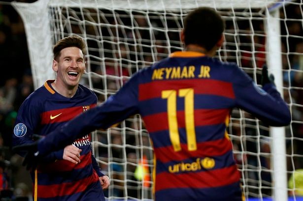 Thành Manchester sẽ bạo chi vì cặp đôi Messi – Neymar.