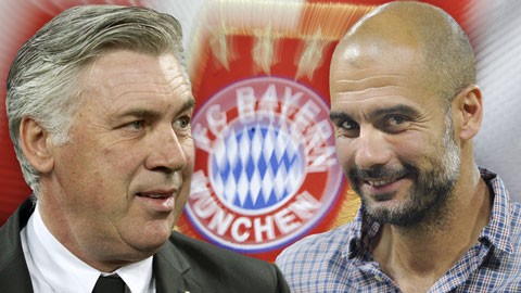 Ancelotti sẽ thay Guardiola dẫn dắt Bayern Munich.