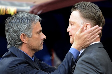 Mourinho muốn thay thế Van Gaal dẫn dắt M.U.