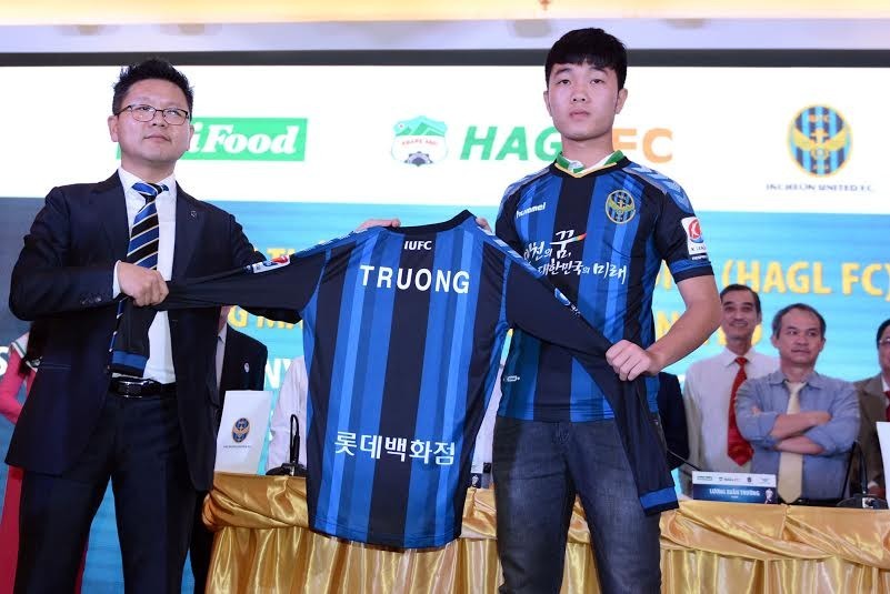 Xuân Trường chính thức ký hợp đồng với Incheon United.