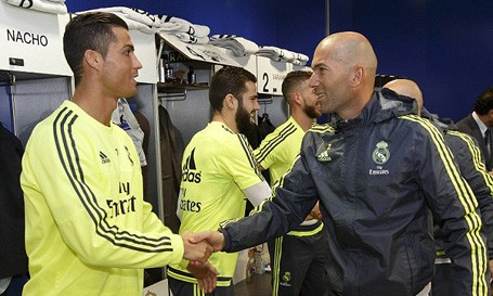 Zidane và Ronaldo