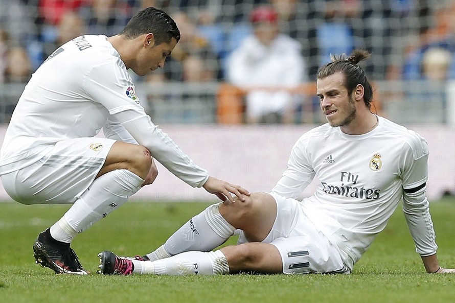 Bale nghỉ khoảng 3 tuần vì chấn thương.