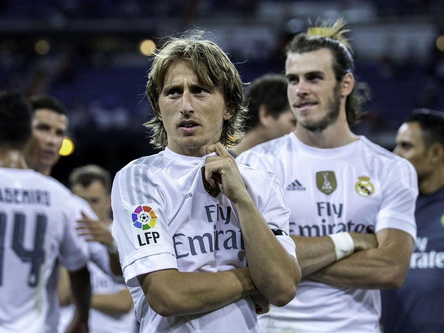 Bale và Modric.