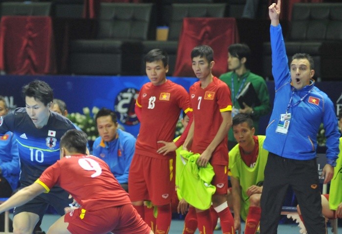 ĐT Futsal Việt Nam tạo địa chấn trước Nhật Bản.