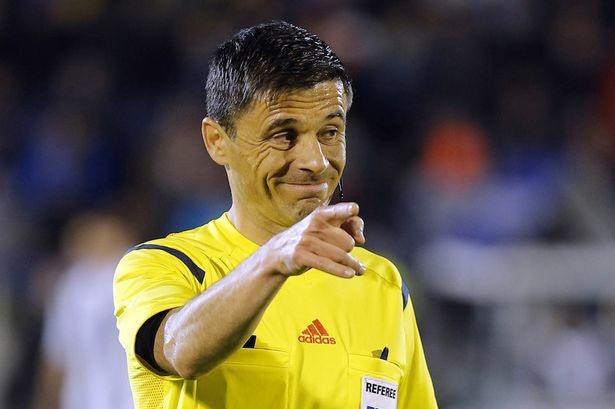 Milorad Mazic chính là trọng tài tệ nhất tại World Cup 2014.
