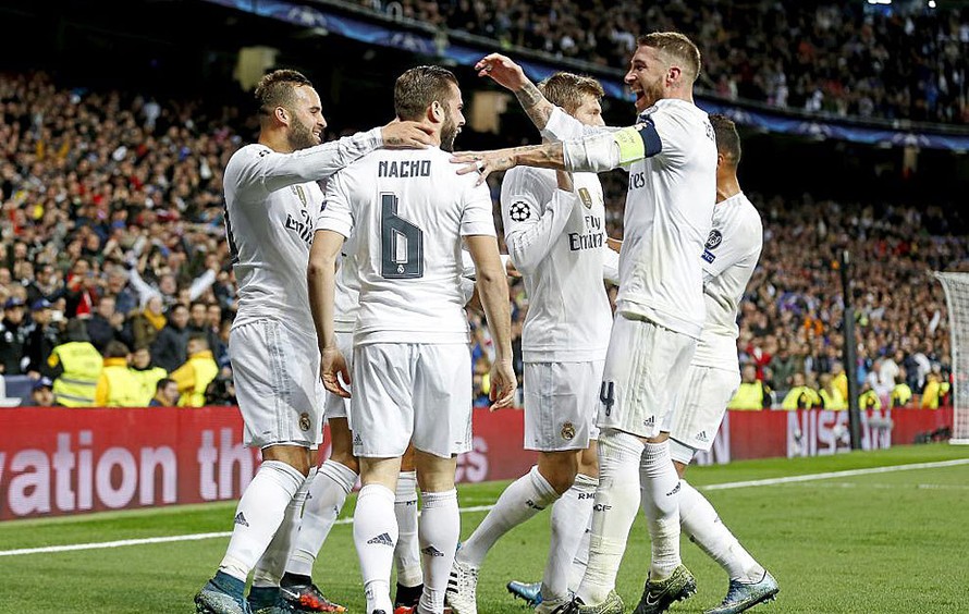 Real Madrid hướng tới trận bán kết Champions League thứ 6 liên tiếp.