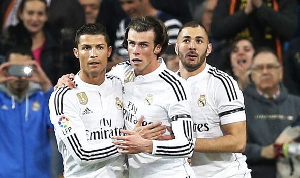 Ronaldo, Bale và Benzema có phong độ vô cùng ấn tượng trên sân nhà.