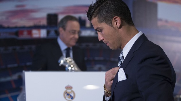 Chủ tịch Perez không muốn Ronaldo đoạt Quả bóng vàng FIFA 2016.