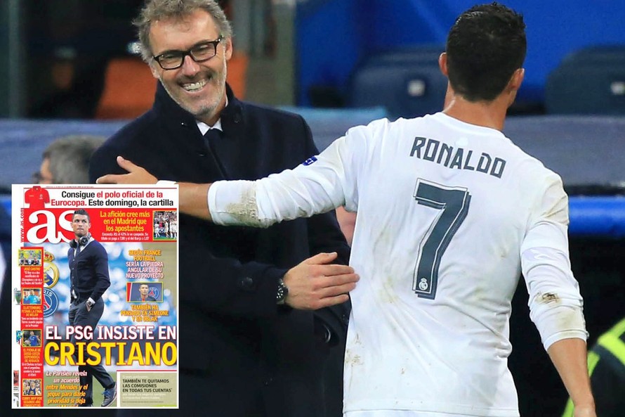 Ronaldo ưu tiên khoác áo PSG nếu rời Real Madrid.